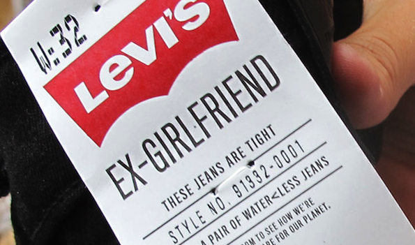 Levi's ex store girlfriend jeans