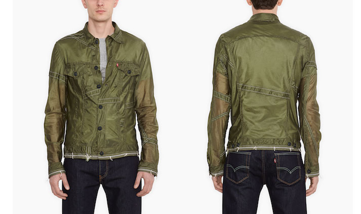 Levi's parachute clearance jacket