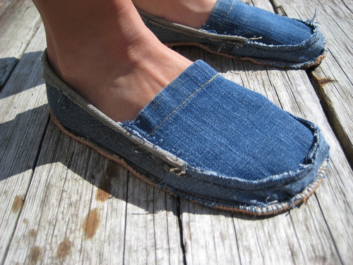 repurposing old jeans