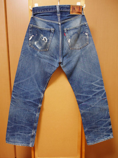 faded levis 501