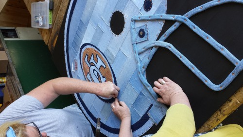 Denim Helmet