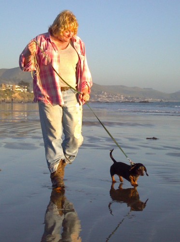 sophie & jenny on the beach