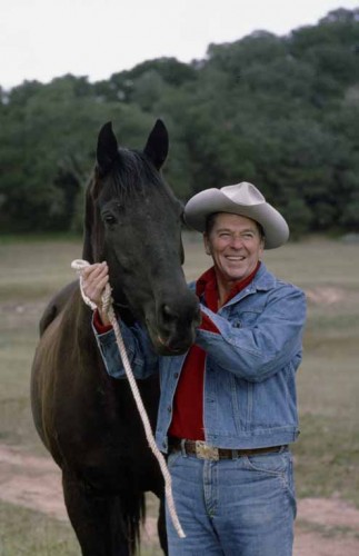 Reagan_with_horse