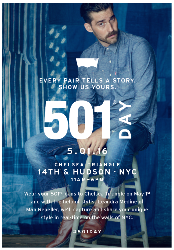 Levi s Celebrates 501Day On Sunday in New York Levi Strauss