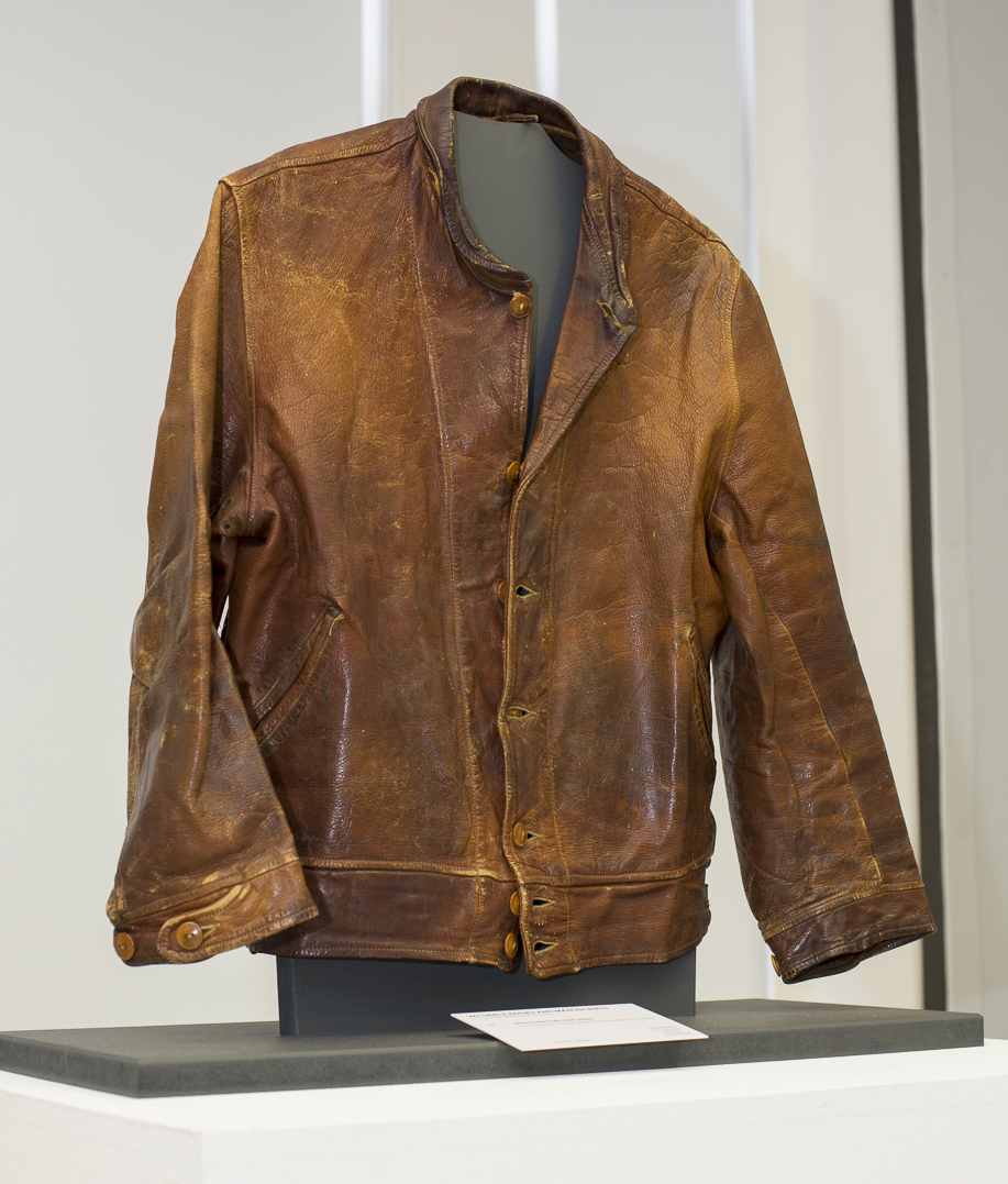 einstein leather jacket