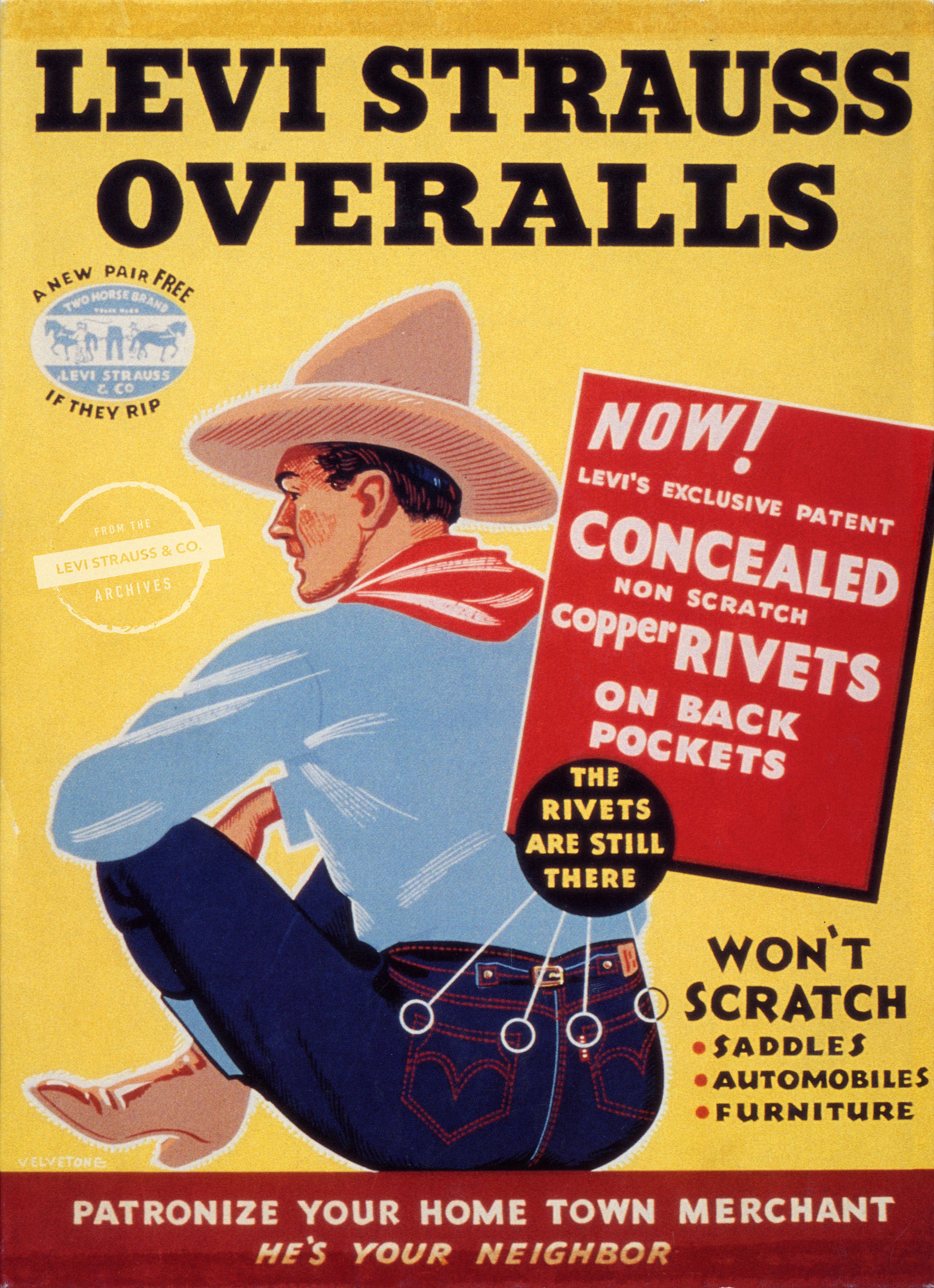 levi's rivets history