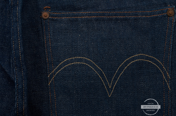 levi's back pocket stitching