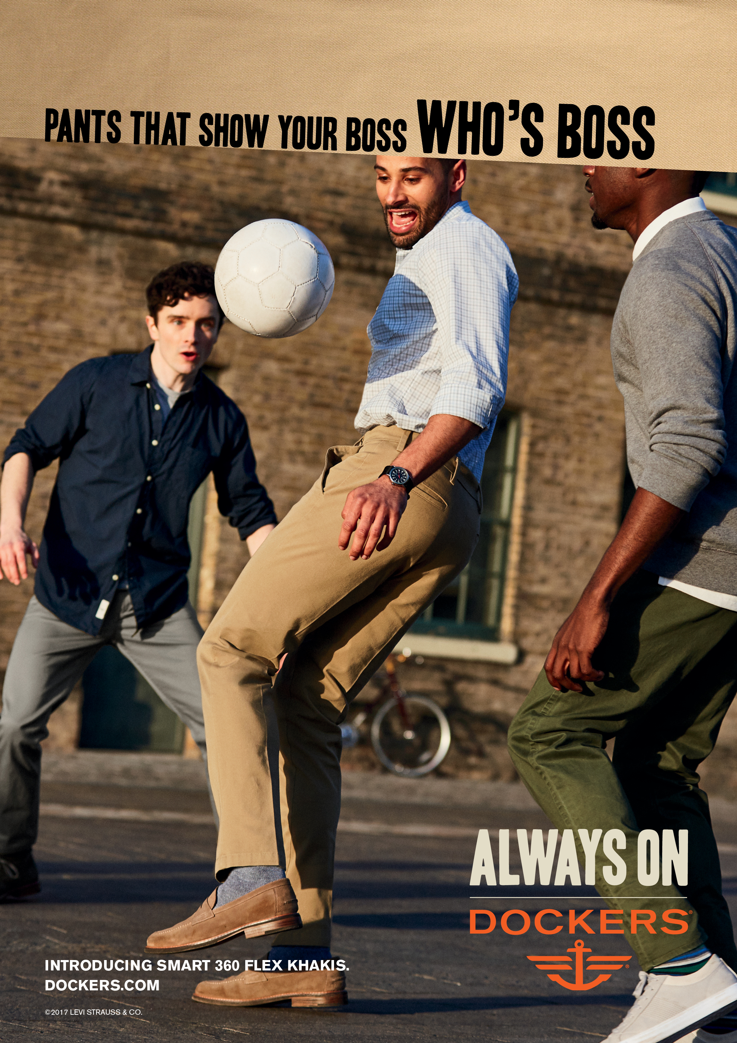 Introducing Dockers® Smart 360 Flex, From the Leaders In Khaki - Levi  Strauss & Co : Levi Strauss & Co