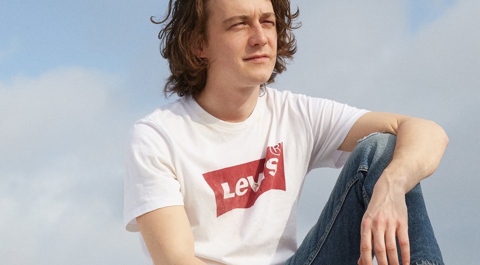 Batwing deals logo levis