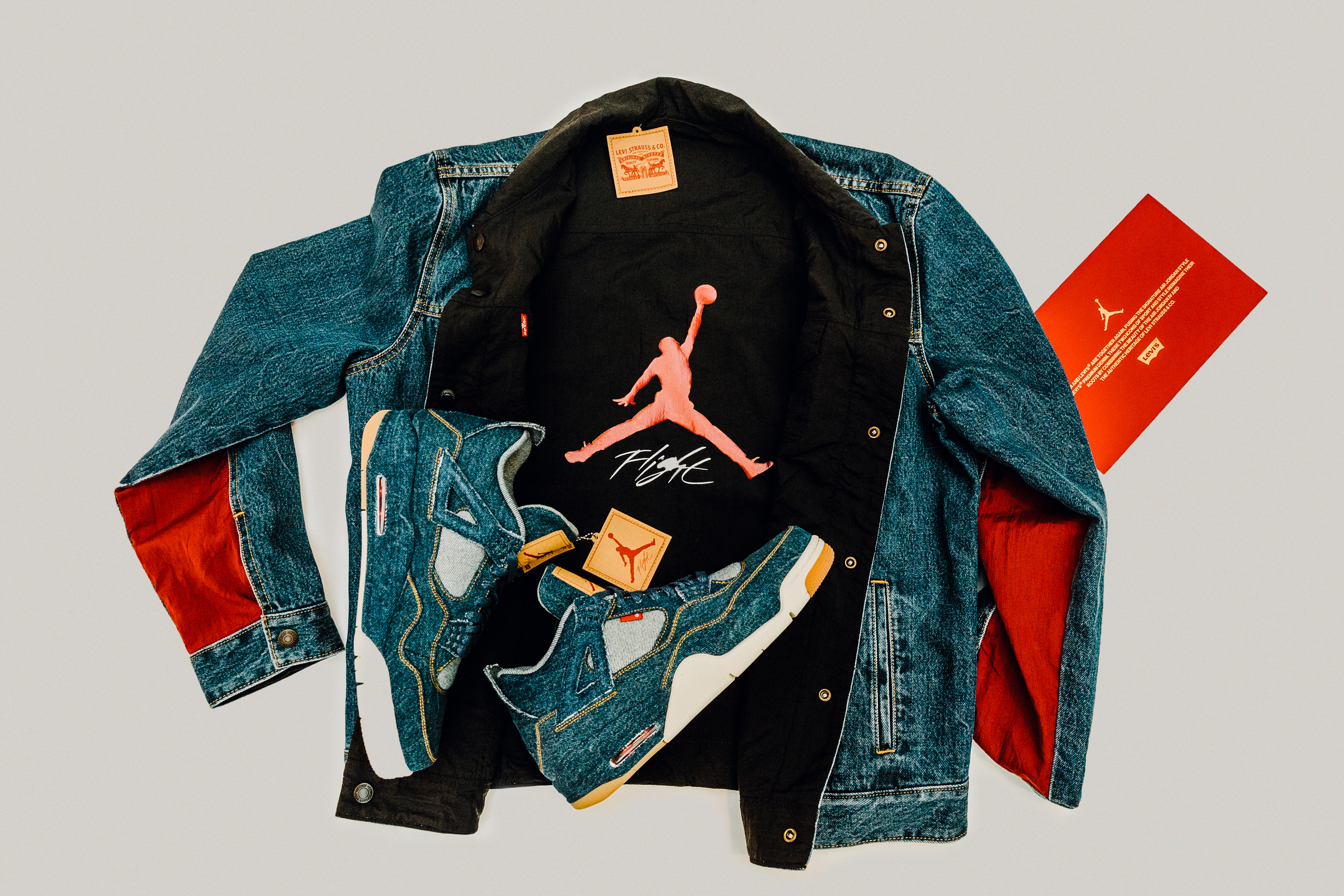 Jordan store levi collab