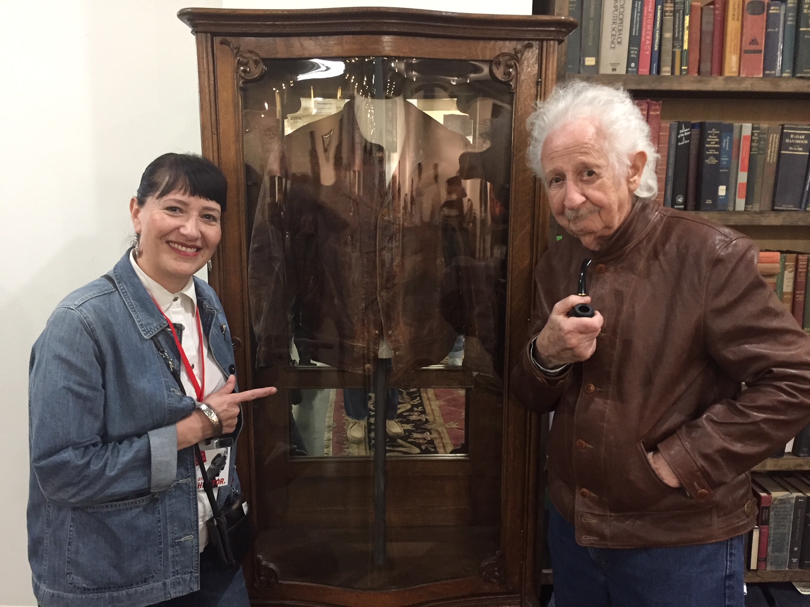 Levi's Has Reproduced Albert Einstein's Original Leather Jacket