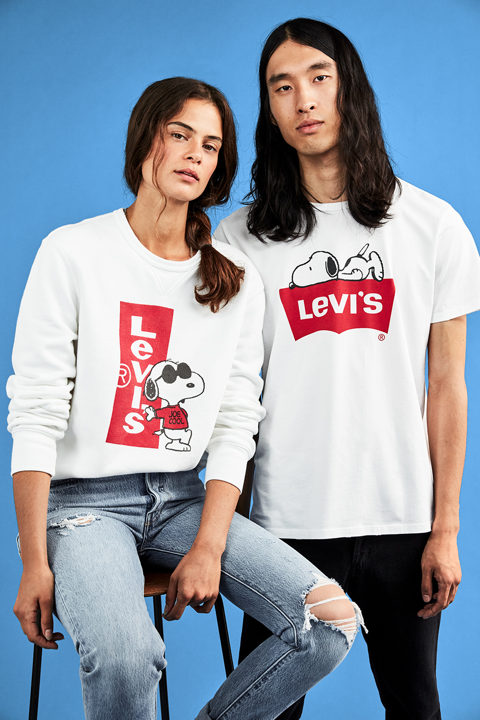 Levis t shop shirt with snoopy