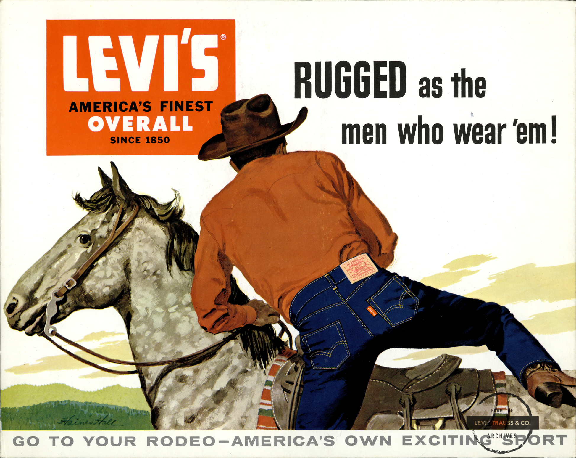 levis cowboy jeans