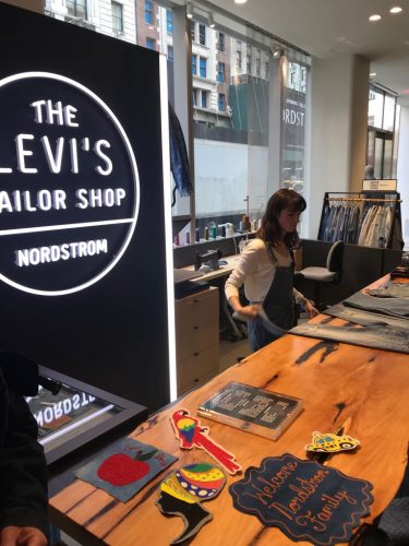 Levi s elevates customization in Nordstrom Men s Store NYC Levi Strauss Co Levi Strauss Co