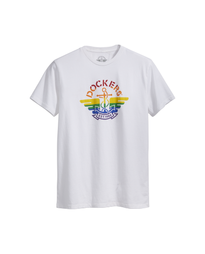 levi strauss rainbow t shirt