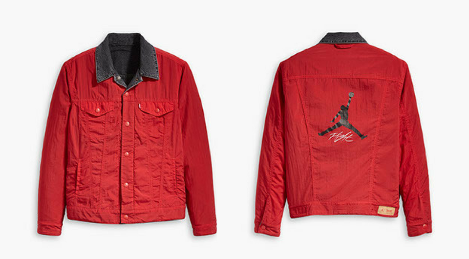 air jordan x levis reversible trucker jacket