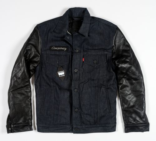 Supreme 2012 Supreme Levis Selvedge Black Denim Trucker Jacket