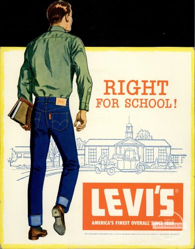 basen Et hundrede år appel Right for School - The Historic Campaign for Levi's® Jeans in the Classroom  - Levi Strauss & Co : Levi Strauss & Co