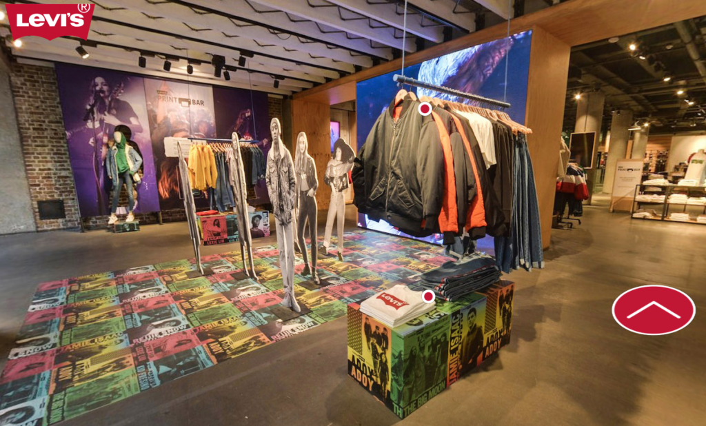 Virtual Store Tours - Levi Strauss 