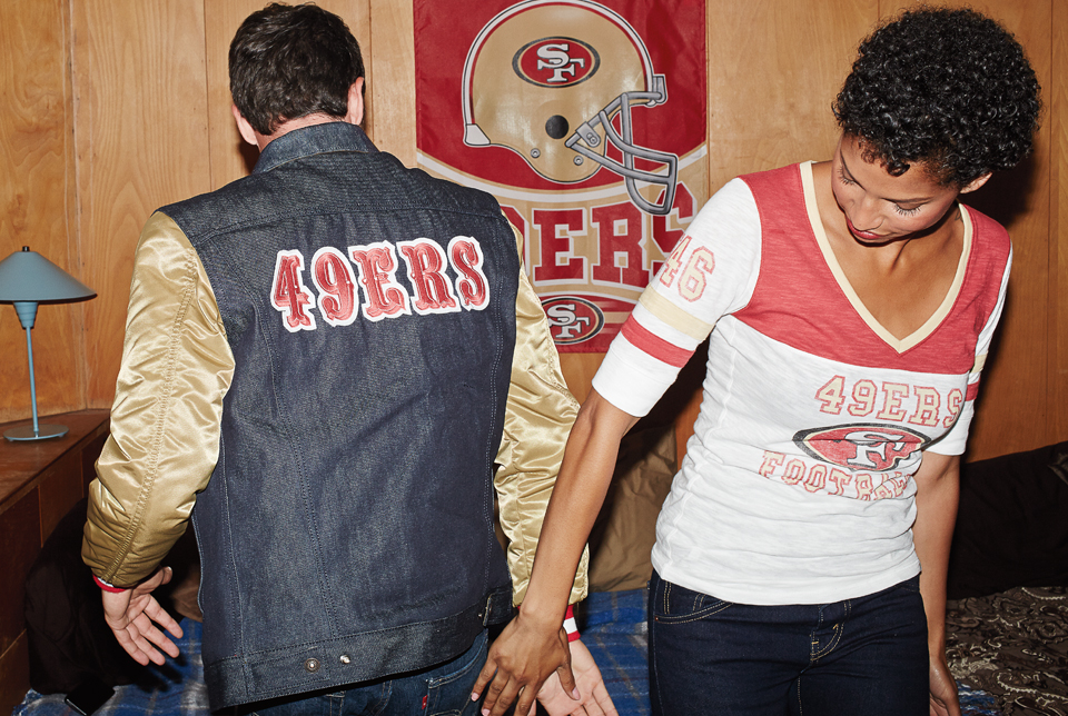 Behind the Seams: Bringing the Levi's 49ers Collection to Life - Levi  Strauss & Co : Levi Strauss & Co