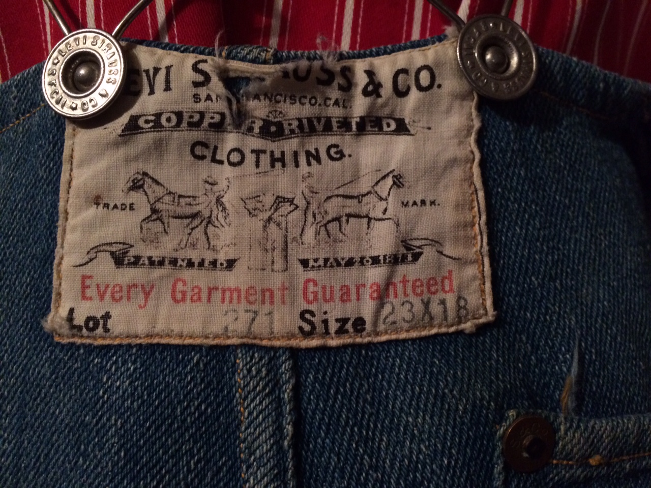 Vintage Levi's Overalls Hidden in the Attic : Levi Strauss & Co