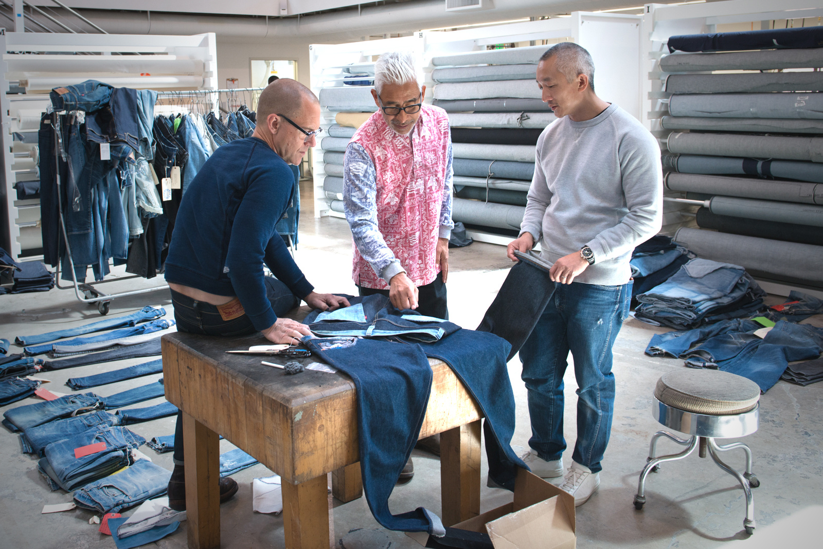 Waste Not: Making New Jeans from Old Denim - Levi Strauss & Co : Levi  Strauss & Co