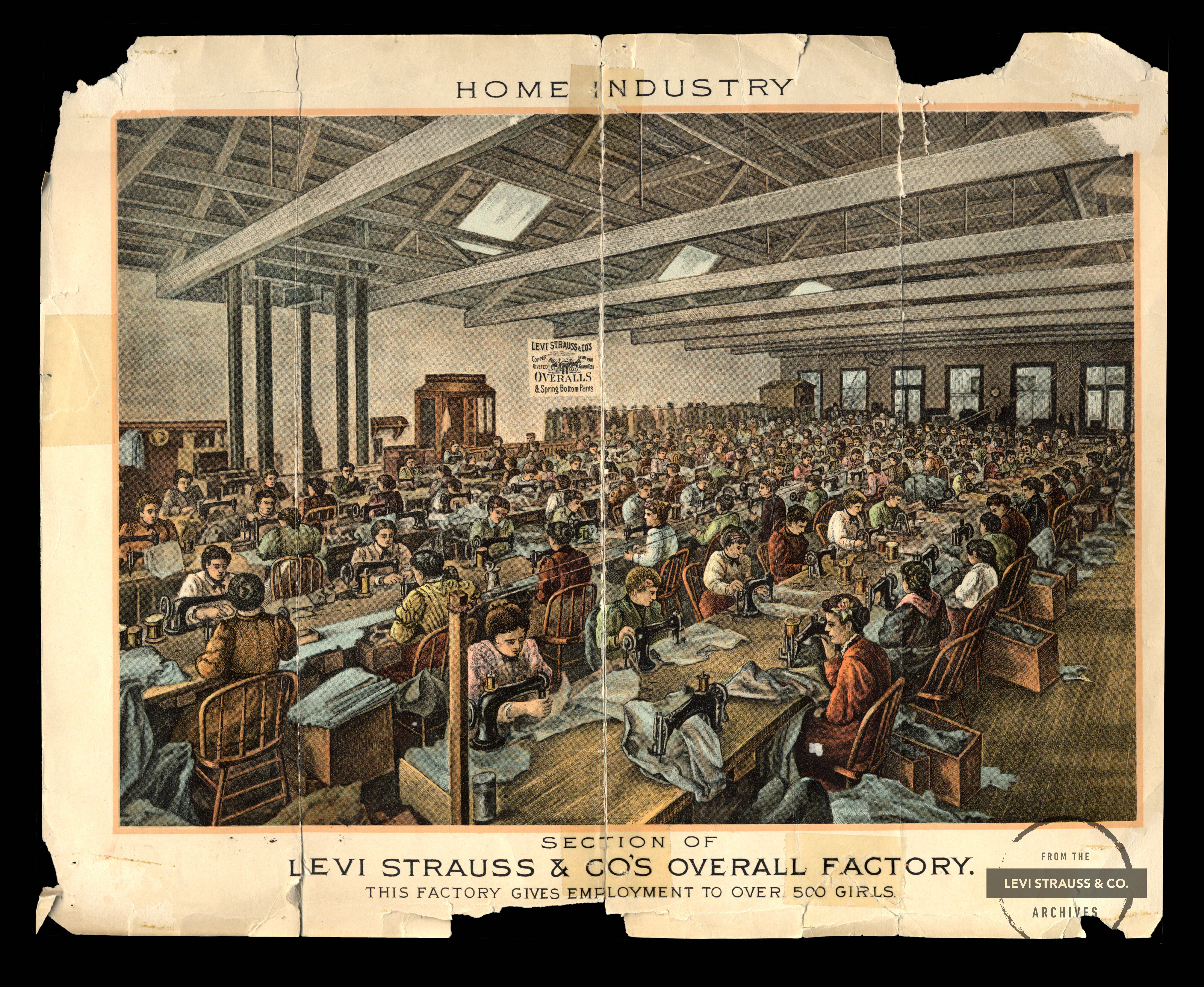 Back to School at LS&Co.'s Oldest Sewing Facility - Levi Strauss & Co : Levi  Strauss & Co