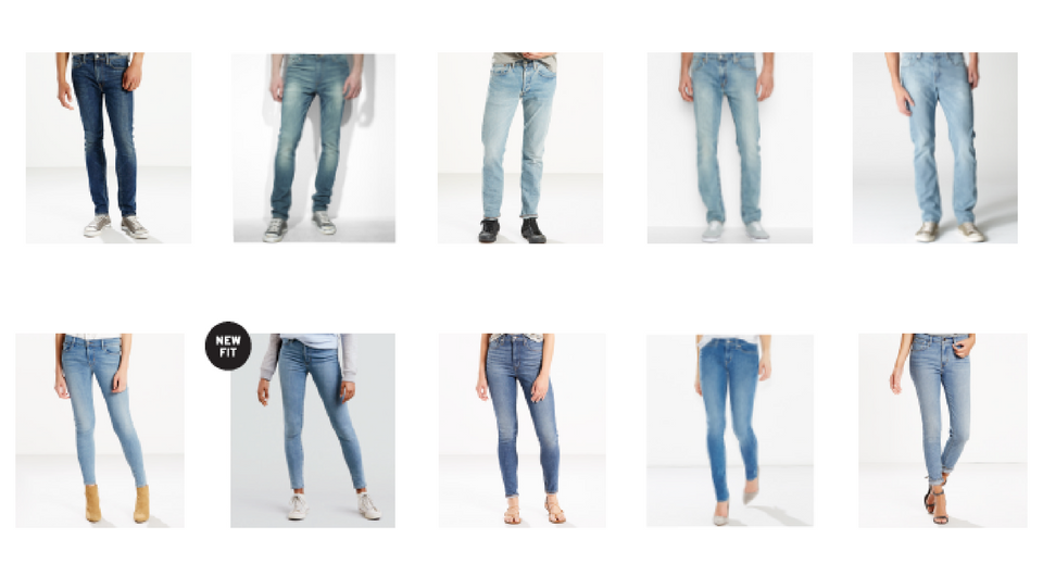 Actualizar 82+ imagen levi’s jeans fit guide