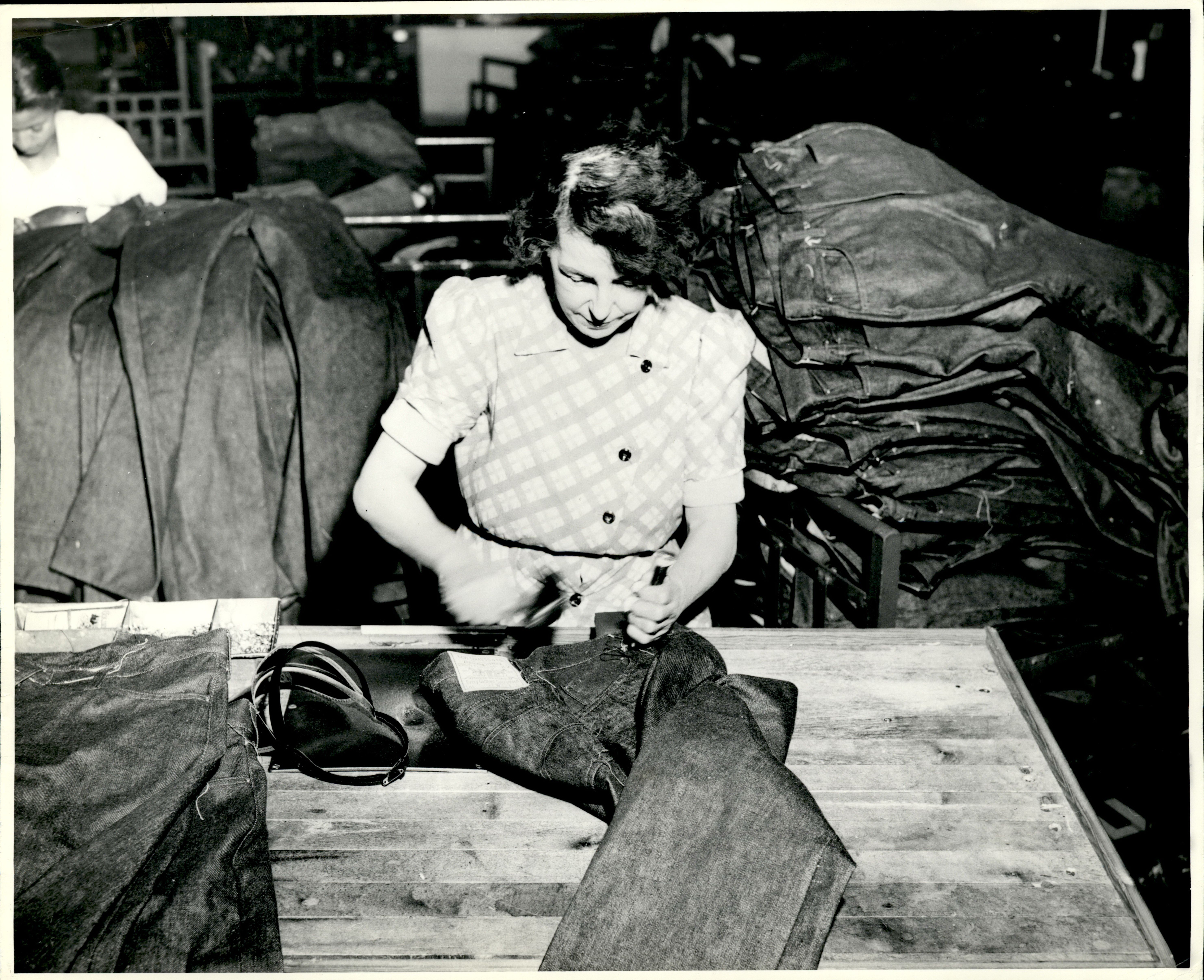 A Look Back at the Women Factory Workers of Levi Strauss & Co. - Levi  Strauss & Co : Levi Strauss & Co