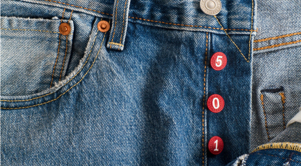 levis jeans button