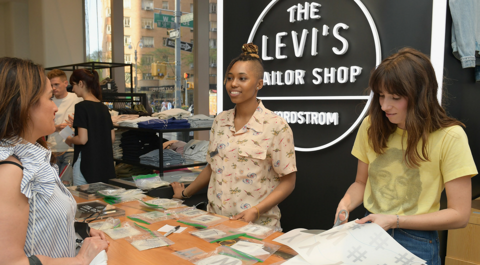 Nordstrom, Levi's collaborate for pop-up shops - Bizwomen