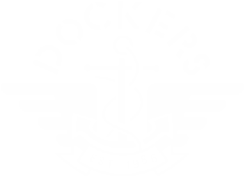 Dockers® Logo in white, featuring a nautical anchor and 