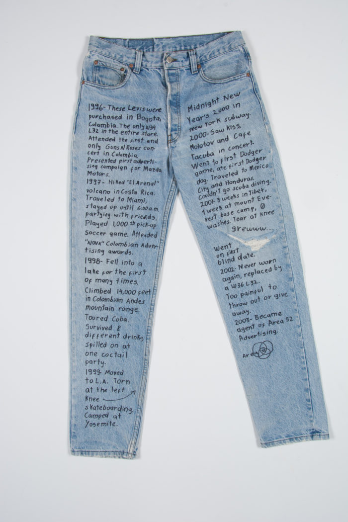 levis 501 tattered blues