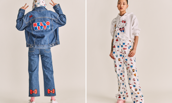 Levi's hello sale kitty collection