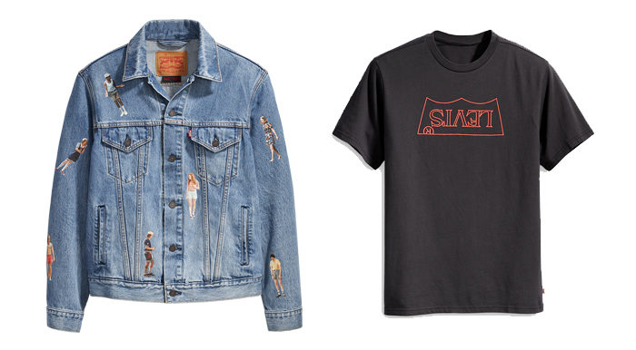 levis t shirt stranger things