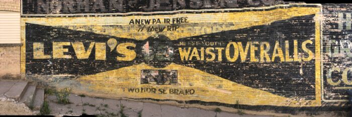 A Halloween Throwback - Revisiting Ghost Signs - Levi Strauss & Co : Levi  Strauss & Co