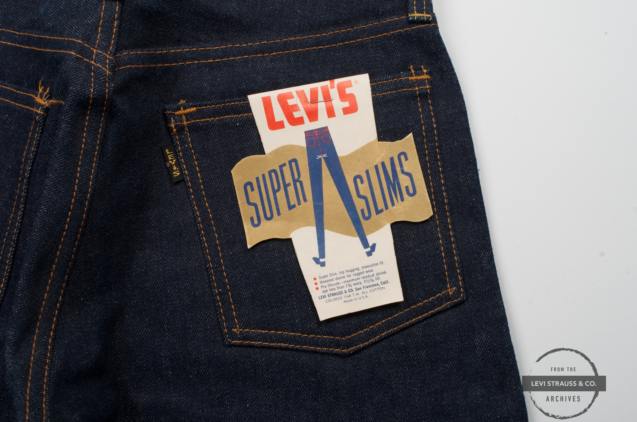 Our Fab Favorites: 1960s Super Slims - Levi Strauss & Co : Levi