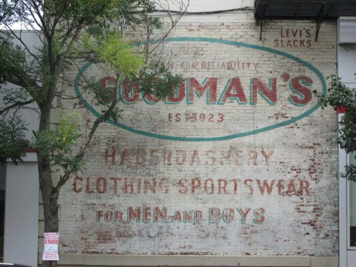 Ghost signs