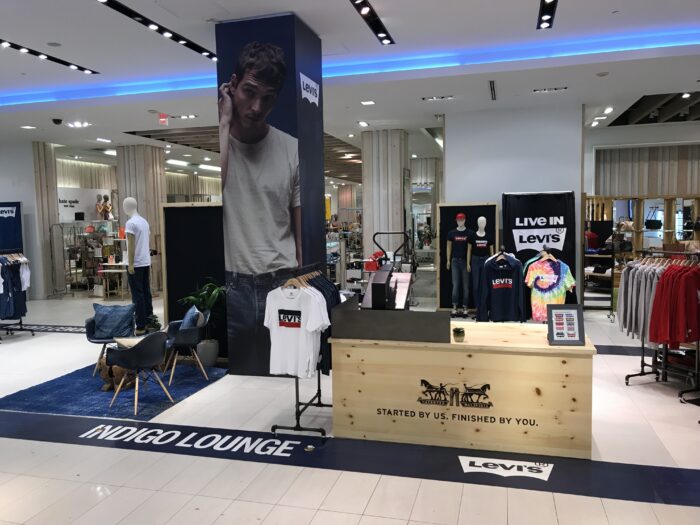 Canada s HBC Stores Pull Off Cool Levi s Pop Ups Levi Strauss Co Levi Strauss Co