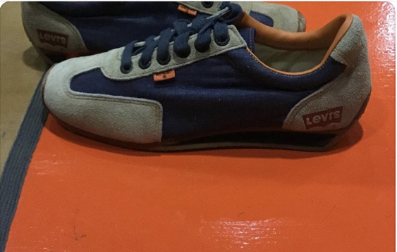 Levi deals denim trainers