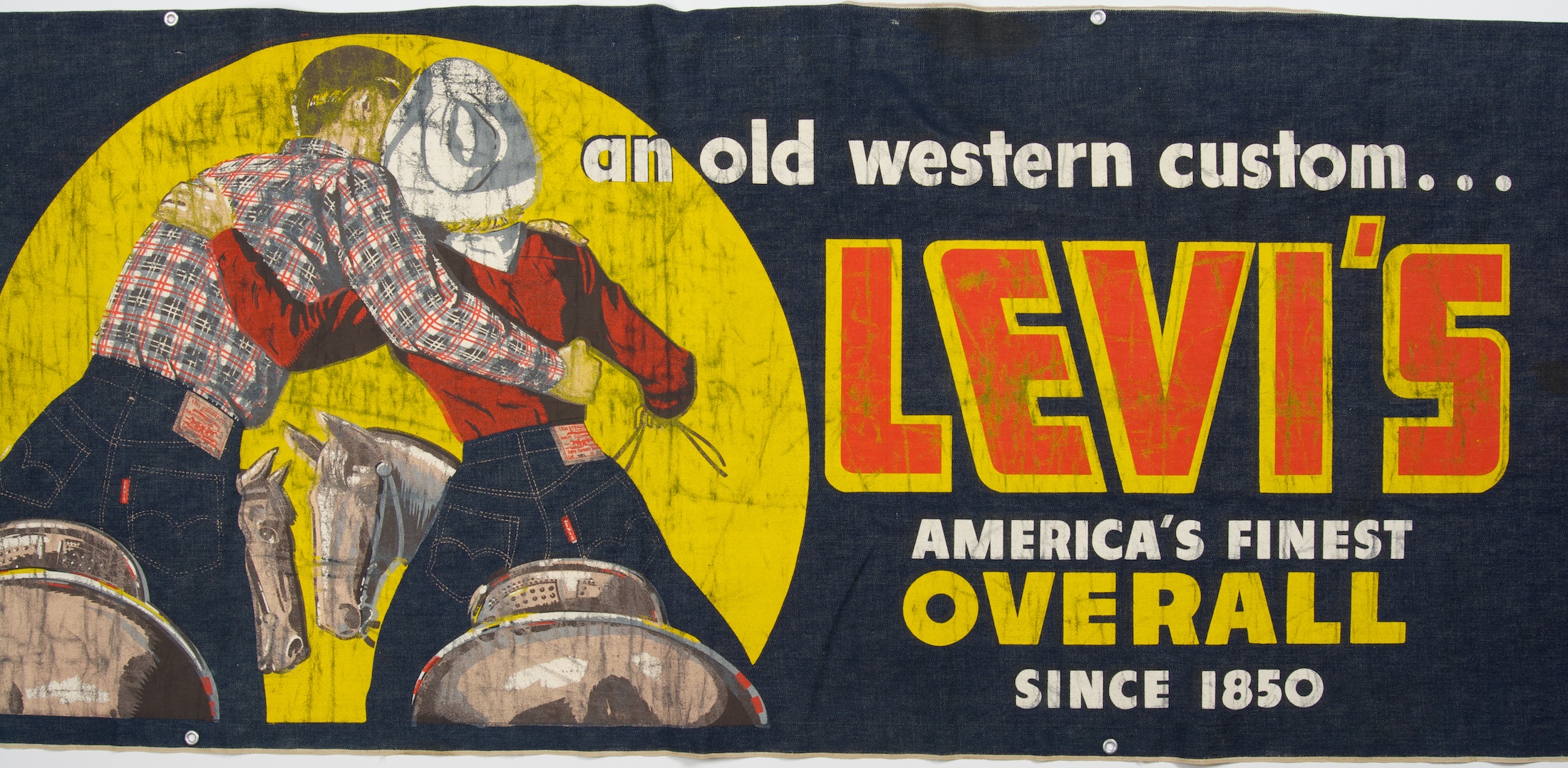 Levi's Overall Western ad, 1940s