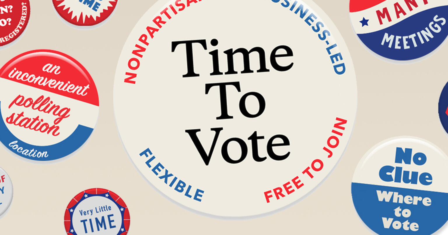 Make the Time to Vote This Year - Levi Strauss & Co : Levi Strauss & Co