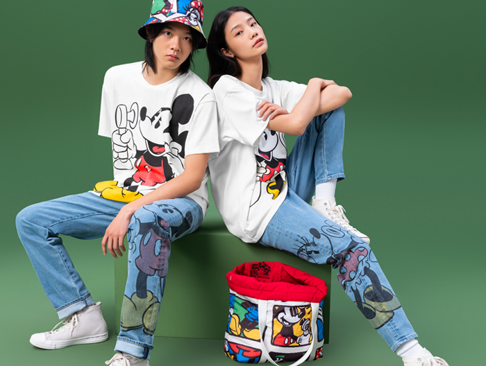 Levis on sale and mickey