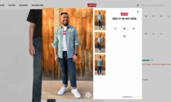 Levi's find my clearance size