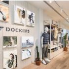 Interior of a Dockers® retail store