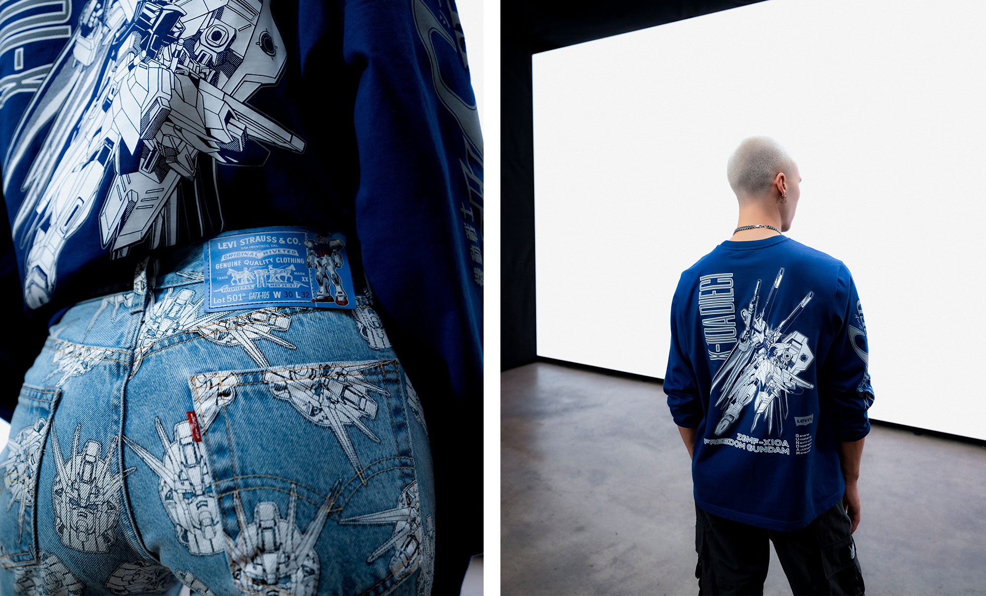 Levi’s® x Gundam SEED Collection - Levi Strauss & Co : Levi Strauss & Co